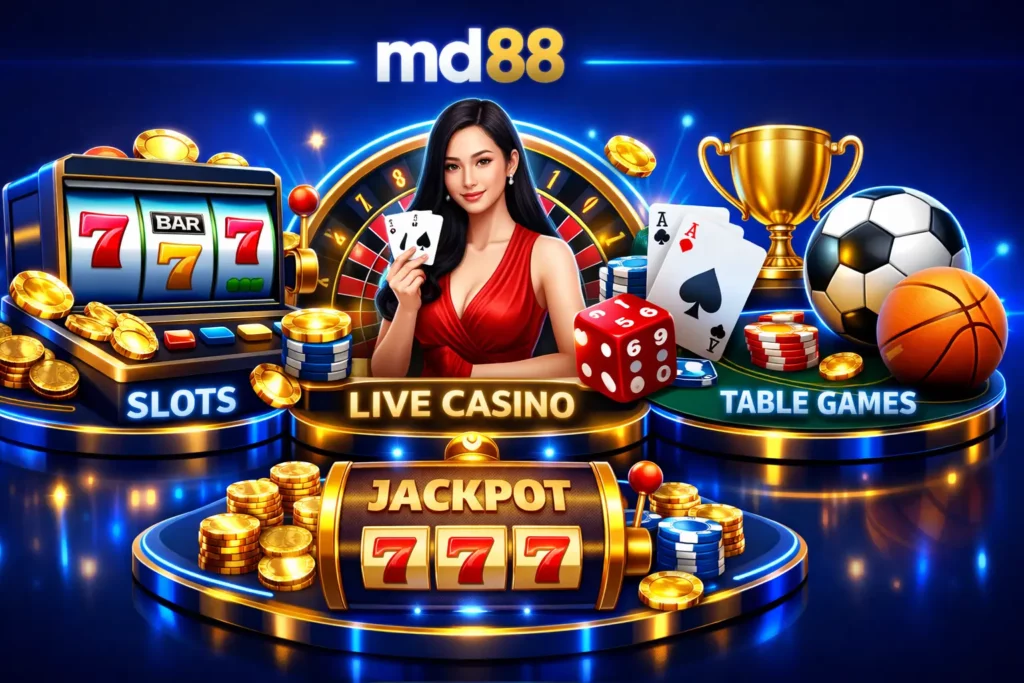 md88 Casino games